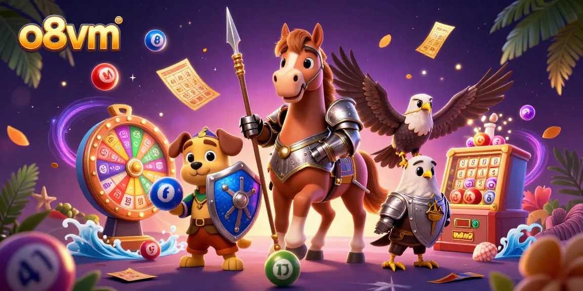 Engage in thrilling action with o8vm's dynamic lottery experience featuring vibrant game elements.