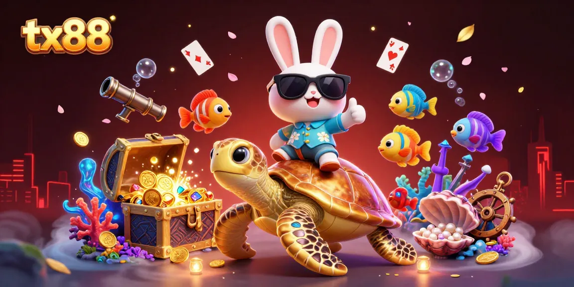 Experience thrilling games at tx88 with colorful characters and exciting casino elements.