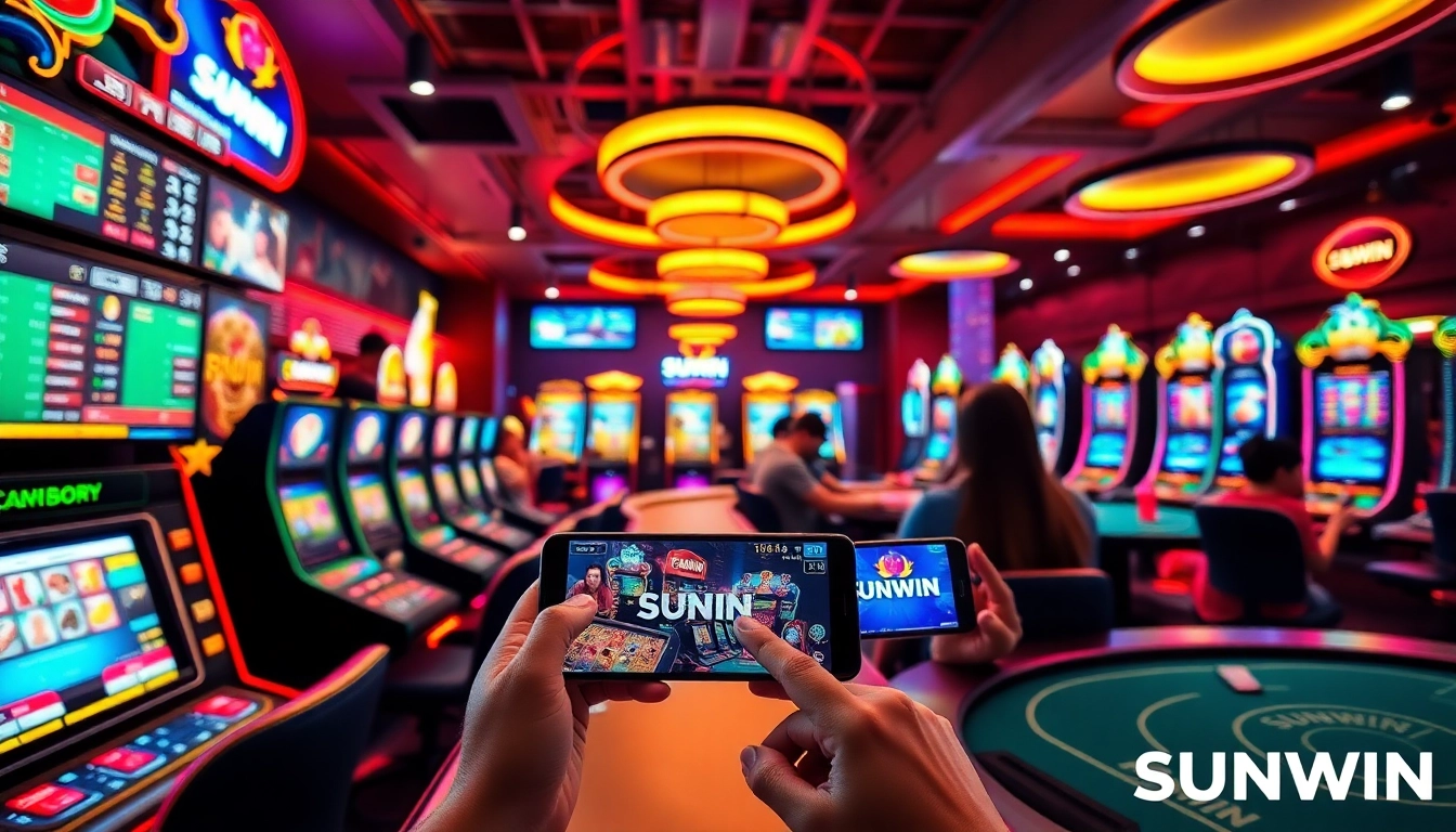 SUNWIN delivers a thrilling online gaming experience with diverse betting options and vibrant casino atmosphere.
