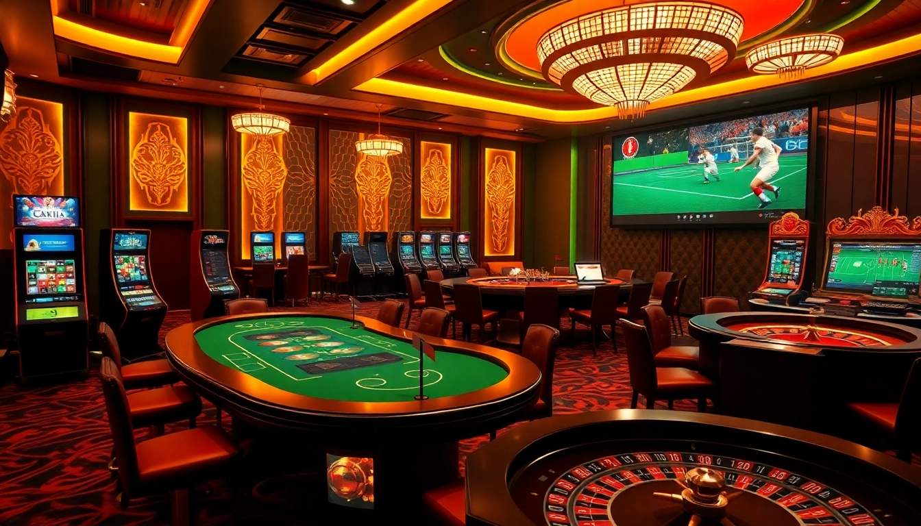 CakhiaTV offering immersive online gambling experience with vibrant casino visuals.
