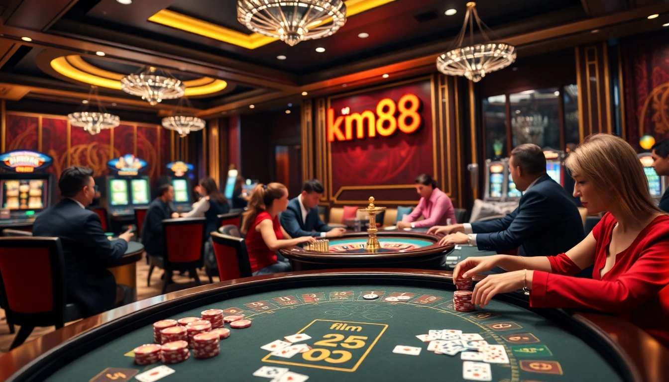 Experience the thrill of km88 at a luxurious online casino filled with excitement and professional gameplay.